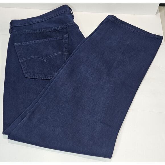Levi's 501 Original 38x30 Jeans / Sits At Waist/Straight Leg - Ocean Cavern/ New - Picture 2 of 8